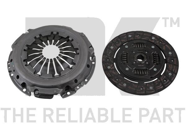 Kopplingssats Nk 2 in 1 kit (cover + plate) 133954 NK