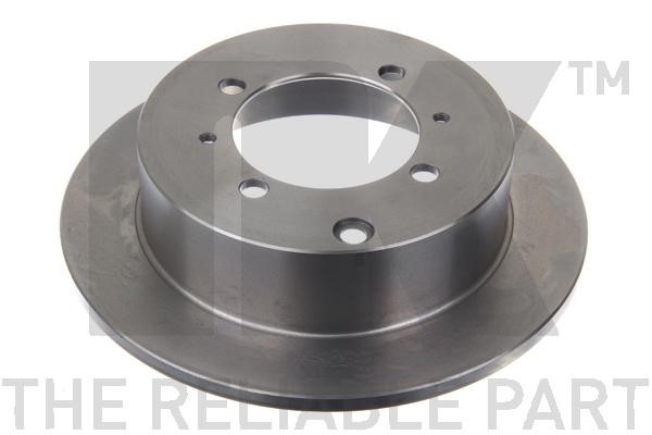 Bromsskiva Solid, Bakaxel Nk 203024 NK