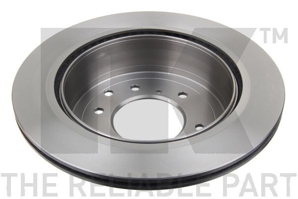 Bromsskiva Ventilerad, Bakaxel Nk 203056 NK