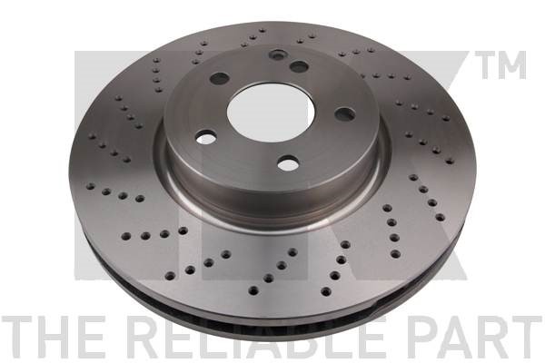 Bromsskiva Ventilerad, Framaxel Nk 2033102 NK