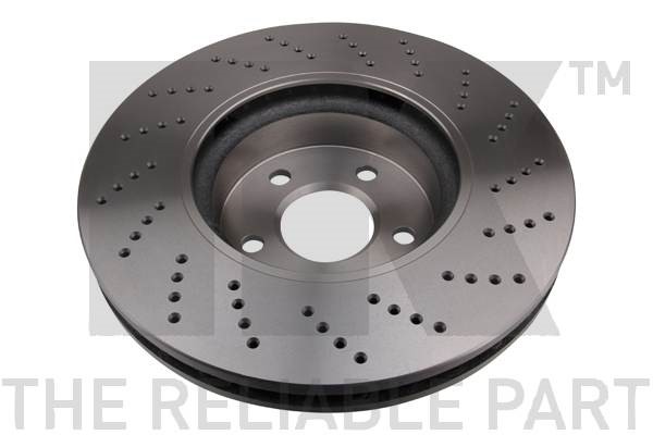Bromsskiva Ventilerad, Framaxel Nk 2033102 NK