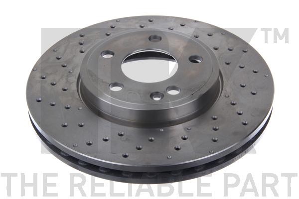 Bromsskiva Ventilerad, Framaxel Nk 2033116 NK