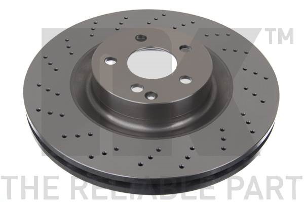 Bromsskiva Ventilerad, Framaxel Nk 2033118 NK