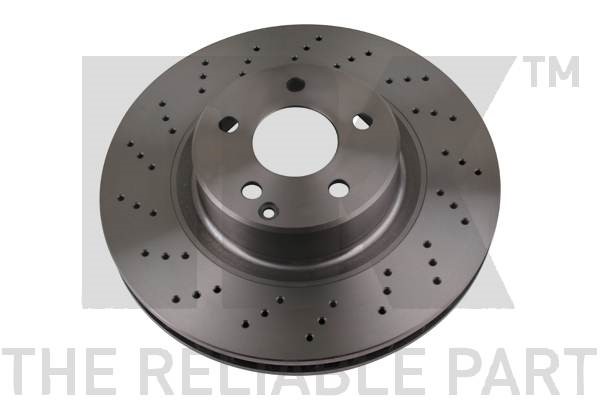 Bromsskiva Ventilerad, Framaxel Nk 203351 NK