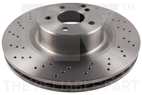 Bromsskiva Ventilerad, Framaxel Nk 203380 NK
