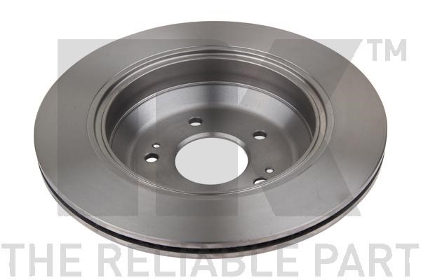 Bromsskiva Ventilerad, Bakaxel Nk 203454 NK