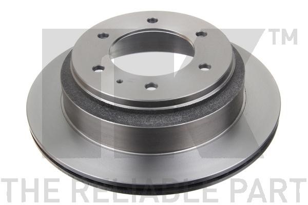 Bromsskiva Ventilerad, Bakaxel Nk 203635 NK