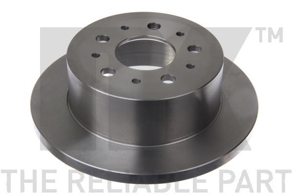 Bromsskiva Solid, Bakaxel, Framaxel Nk 203731 NK