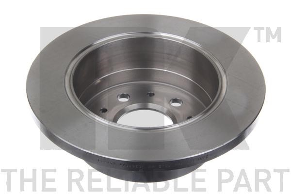 Bromsskiva Solid, Bakaxel, Framaxel Nk 203731 NK