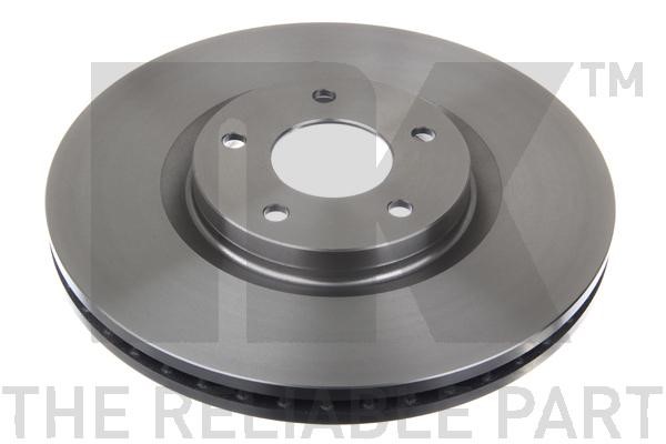 Bromsskiva Ventilerad, Bakaxel, Framaxel Nk 203968 NK
