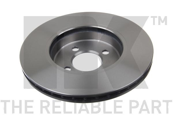 Bromsskiva Ventilerad, Framaxel Nk 204034 NK