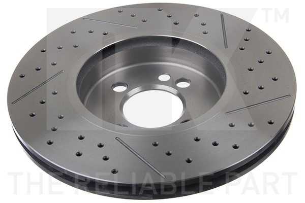 Bromsskiva Ventilerad, Framaxel Nk 204038 NK