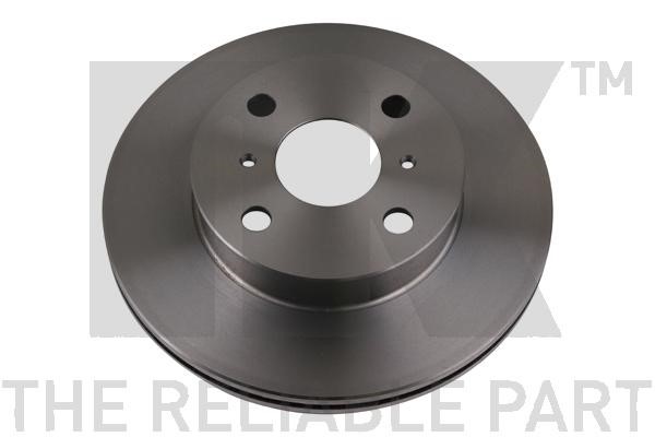Bromsskiva Ventilerad, Framaxel Nk 204526 NK