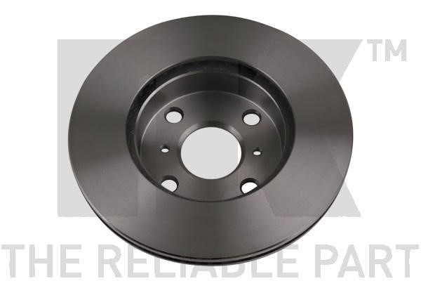 Bromsskiva Ventilerad, Framaxel Nk 204526 NK