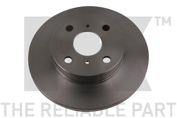 Bromsskiva Solid, Framaxel Nk 204527 NK Bromsskiva Solid, Framaxel Nk 204527 NK