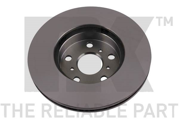Bromsskiva Ventilerad, Framaxel Nk 204536 NK Bromsskiva Ventilerad, Framaxel Nk 204536 NK