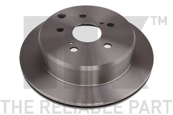 Bromsskiva Ventilerad, Bakaxel Nk 204546 NK