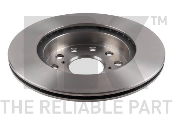 Bromsskiva Ventilerad, Bakaxel Nk 204556 NK Bromsskiva Ventilerad, Bakaxel Nk 204556 NK