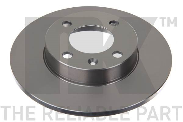 Bromsskiva Solid, Bakaxel, Framaxel Nk 204704 NK