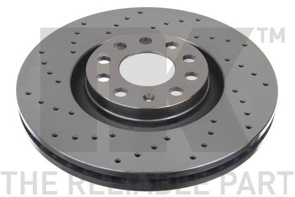 Bromsskiva Ventilerad, Framaxel Nk 2047135 NK
