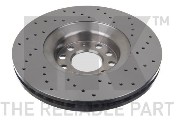 Bromsskiva Ventilerad, Framaxel Nk 2047135 NK