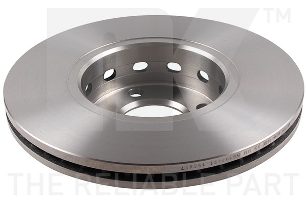 Bromsskiva Ventilerad, Framaxel Nk 204739 NK