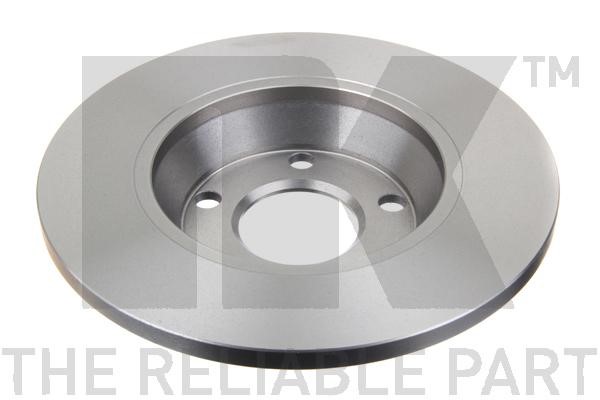 Bromsskiva Solid, Framaxel Nk 204745 NK