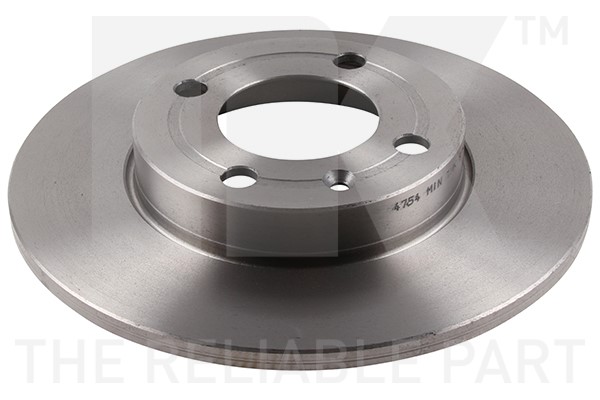 Bromsskiva Solid, Framaxel Nk 204754 NK