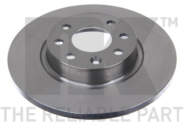Bromsskiva Solid, Framaxel Nk 204823 NK