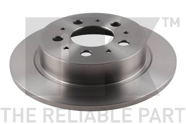 Bromsskiva Solid, Bakaxel Nk 204844 NK Bromsskiva Solid, Bakaxel Nk 204844 NK
