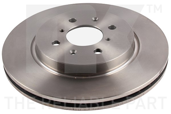 Bromsskiva Ventilerad, Framaxel Nk 205236 NK