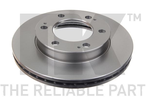 Bromsskiva Ventilerad, Framaxel Nk 205702 NK