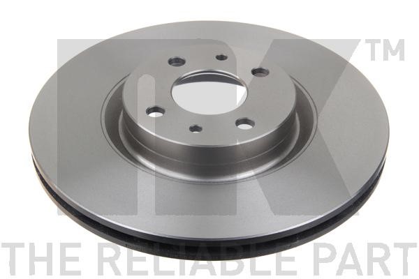 Bromsskiva Ventilerad, Framaxel, Bakaxel Nk 209923 NK