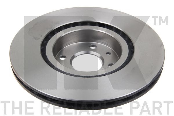 Bromsskiva Ventilerad, Framaxel, Bakaxel Nk 209923 NK