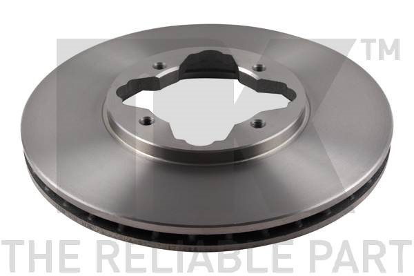 Bromsskiva Ventilerad, Framaxel Nk 209940 NK