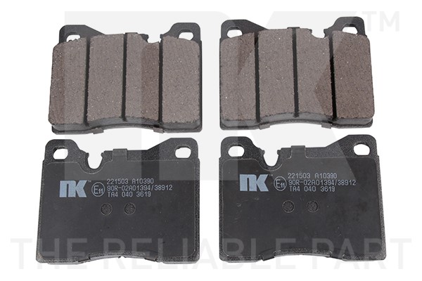 Bromsbeläggsats, Framaxel Nk 221503 NK