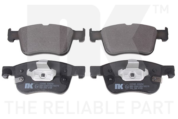 Bromsbeläggsats, Framaxel Nk 222595 NK