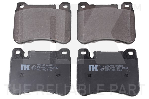 Bromsbeläggsats, Framaxel Nk 2233102 NK
