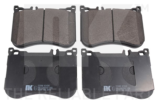 Bromsbeläggsats, Framaxel Nk 223388 NK Bromsbeläggsats, Framaxel Nk 223388 NK