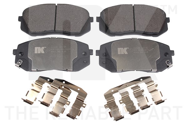 Bromsbeläggsats, Framaxel Nk 223535 NK