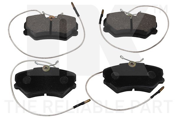 Bromsbeläggsats Ventilerad, Framaxel Nk 223733 NK