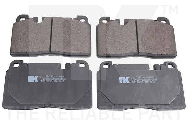 Bromsbeläggsats, Framaxel Nk 2247132 NK