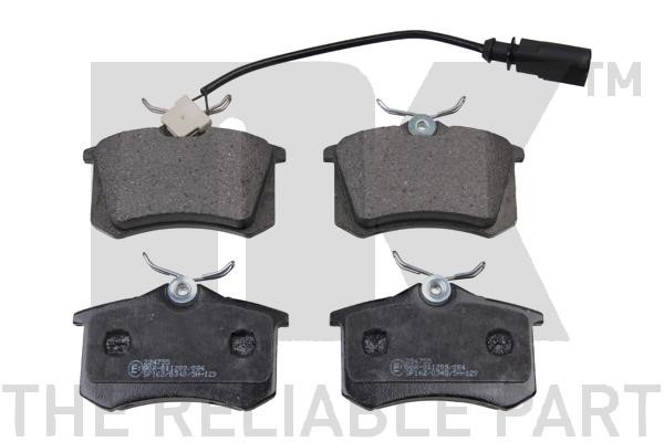 Bromsbeläggsats, Bakaxel Nk 224755 NK