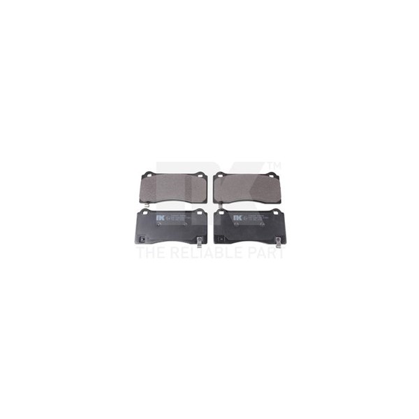 Bromsbeläggsats, Framaxel Nk 2266004 NK