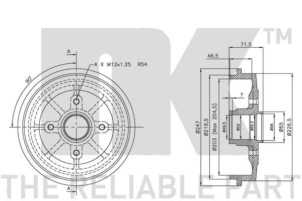 Bromstrumma, Bakaxel Nk 251905 NK