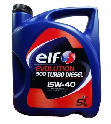 Motorolja Elf Evo 500 Turbo Diesel 15w-40 Elf 2216266 ELF