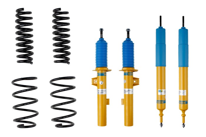 Upphängningssats, fjädrar, stötdämpare, Bakaxel, Framaxel Bilstei Bilstein