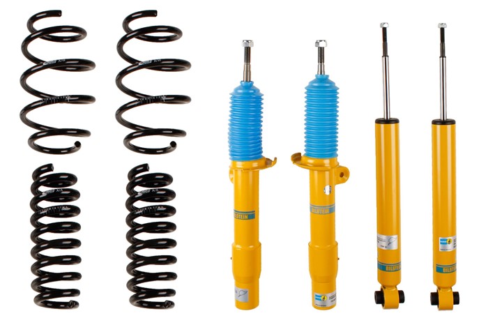 Upphängningssats, fjädrar, stötdämpare, Bakaxel, Framaxel Bilstei Bilstein
