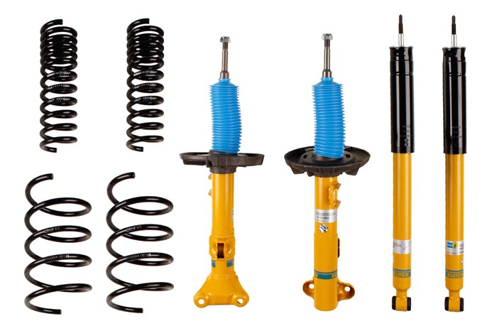 Upphängningssats, fjädrar, stötdämpare, Bakaxel, Framaxel Bilstei Bilstein