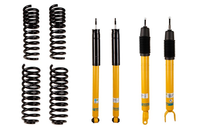 Upphängningssats, fjädrar, stötdämpare, Bakaxel, Framaxel Bilstei Bilstein